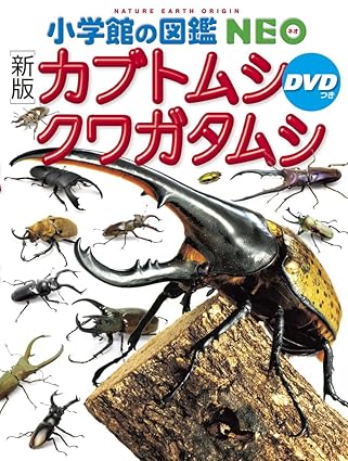 ［新版］カブトムシ・クワガタムシ　ＤＶＤつき (小学館の図鑑NEO 16) 