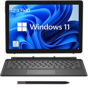 DELL（デル） 2in1ノートパソコン latitude 5285/第7世代core-i5-7200u/8gb/128gb/wps office 2搭載/windows11/12.3インチタブレット(1920 x 1080）